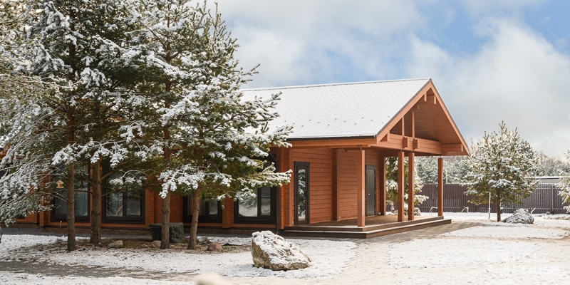 Дом из клееного бруса по проекту \"Лахти v2\" Фото 10